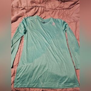 Coastal Waters Supply Co Green Long Sleeve Rashguard